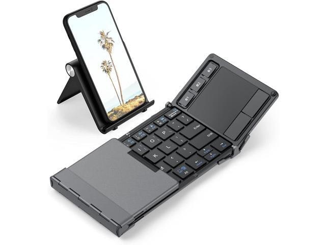 iClever BK08 Foldable Bluetooth Keyboard with Touchpad: $98.55 iClever BK08 Foldable Bluetooth Keyboard with Touchpad: $98.55