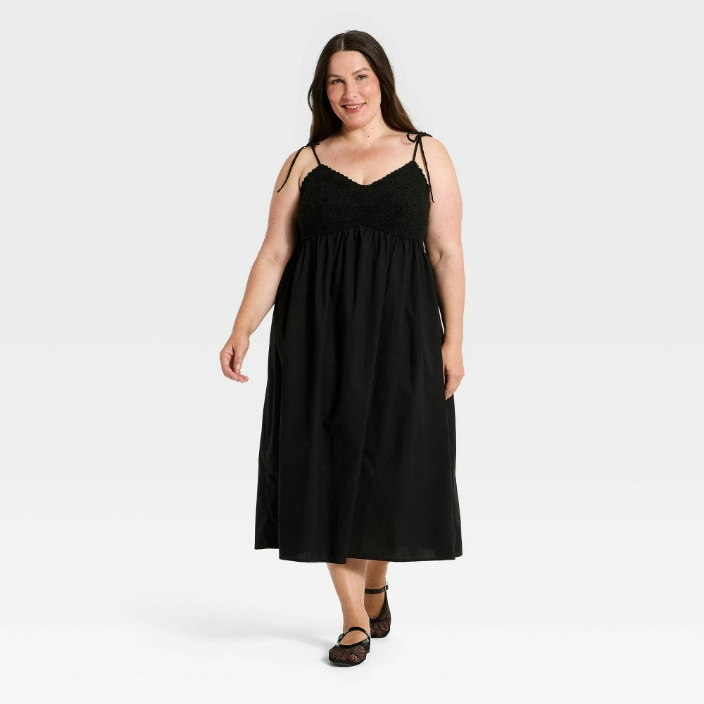 Women's Crochet Maxi Sundress: $40