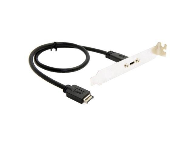 Bucier USB 3.1 Motherboard Header to USB-C 50cm Extension Cable: $23.39 Bucier USB 3.1 Motherboard Header to USB-C 50cm Extension Cable: $23.39
