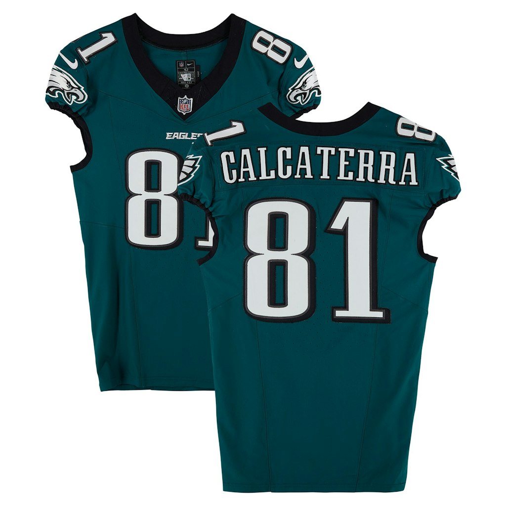 Grant Calcaterra Philadelphia Eagles Game-Used Jersey: $999.99 Grant Calcaterra Philadelphia Eagles Game-Used Jersey: $999.99