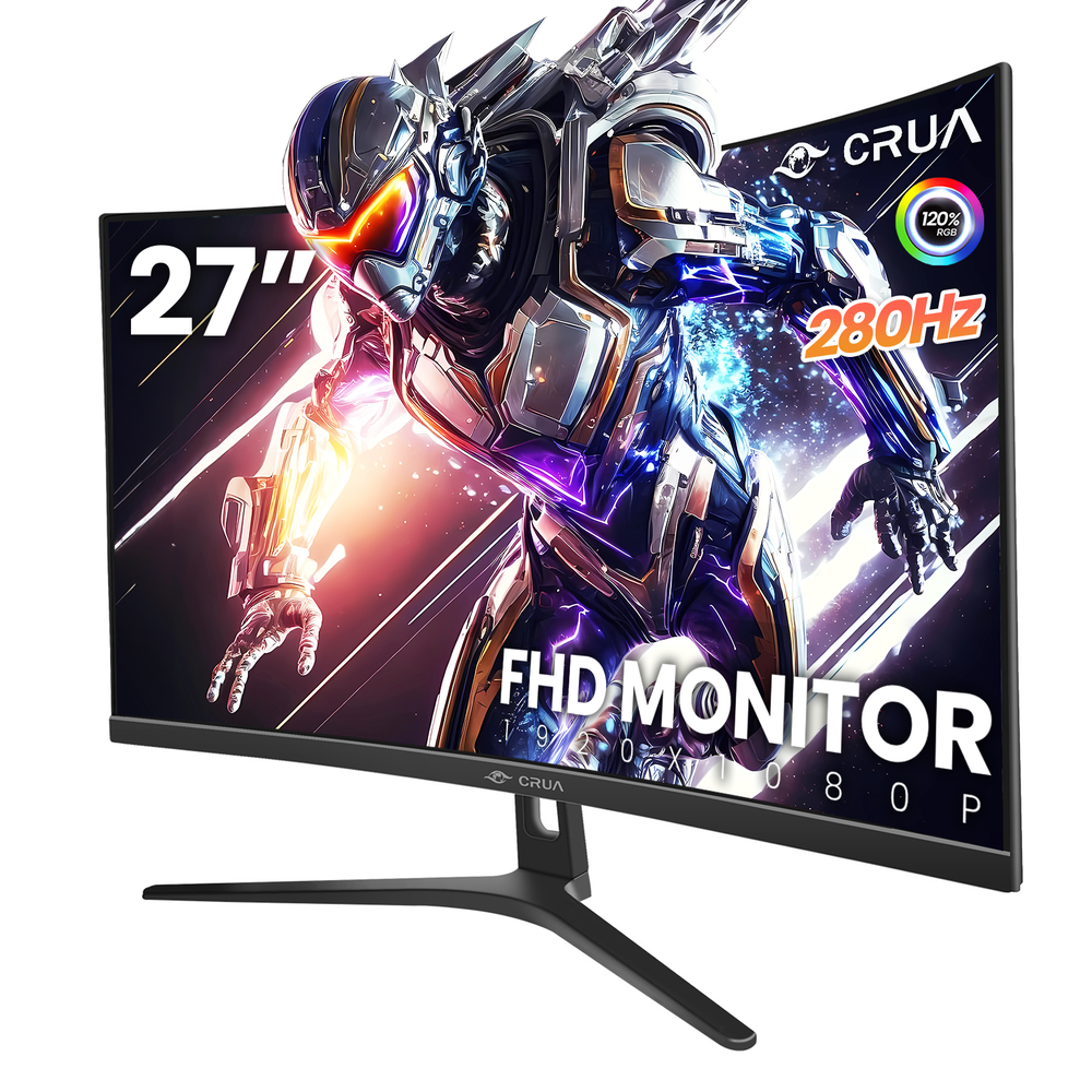 Crua 27" 1080p 280Hz VA FreeSync Curved Monitor: $147.59 Crua 27" 1080p 280Hz VA FreeSync Curved Monitor: $147.59