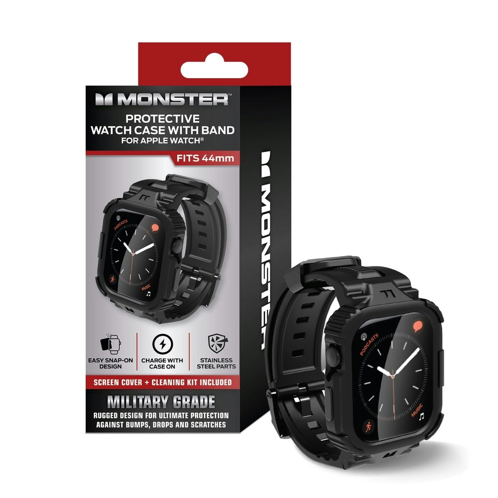 Monster 44mm Rugged Apple Watch Band and Case: $15.99 Monster 44mm Rugged Apple Watch Band and Case: $15.99