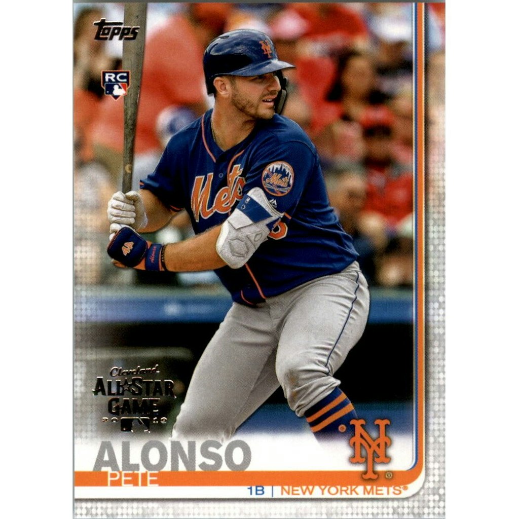 2019 Topps All-Star Game Pete Alonso Card #475: $21 2019 Topps All-Star Game Pete Alonso Card #475: $21