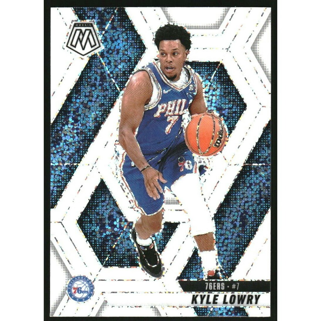 2024-25 Panini Mosaic White Sparkle Kyle Lowry #104 Card: $30