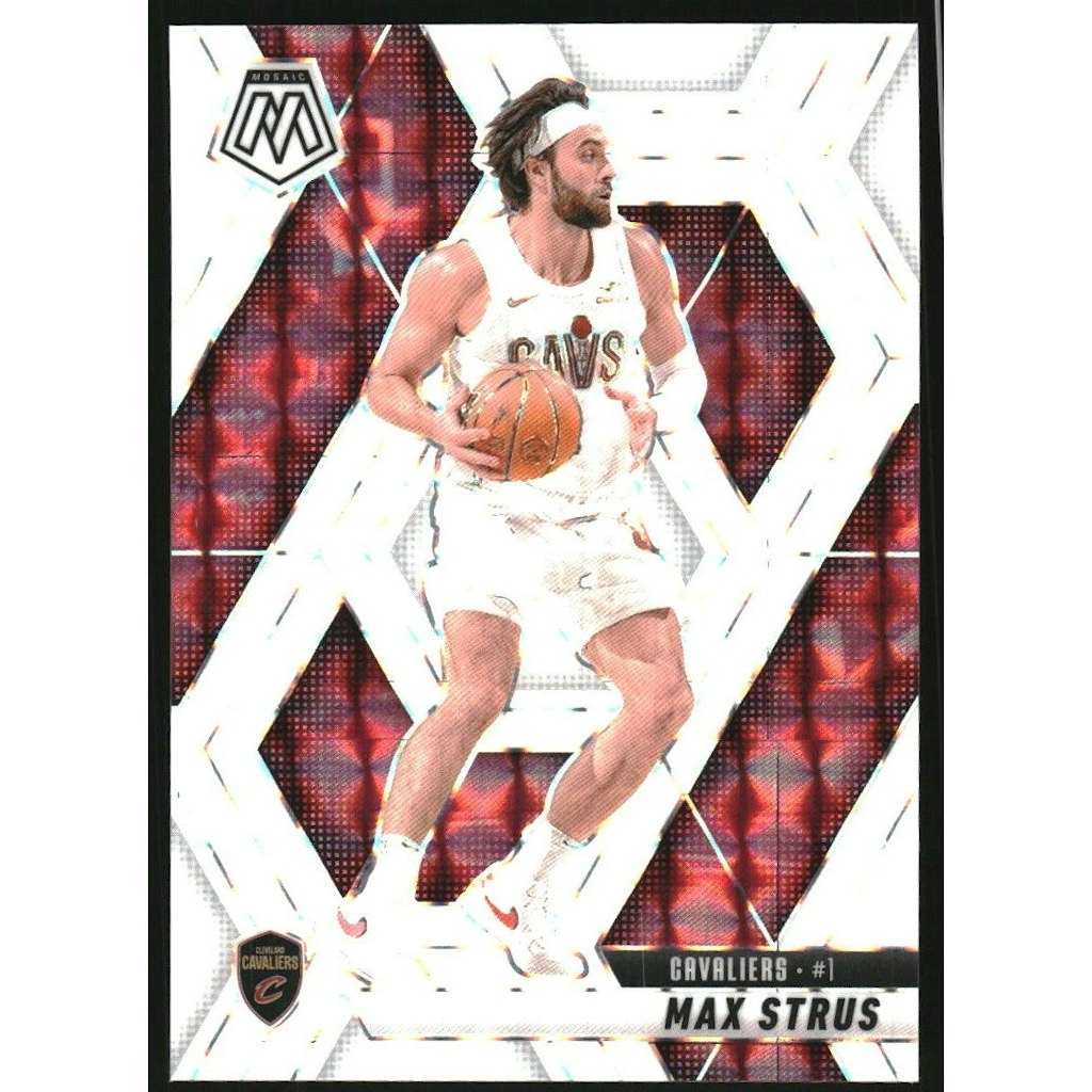 2024-25 Panini Mosaic White Max Strus Trading Card: $10.80