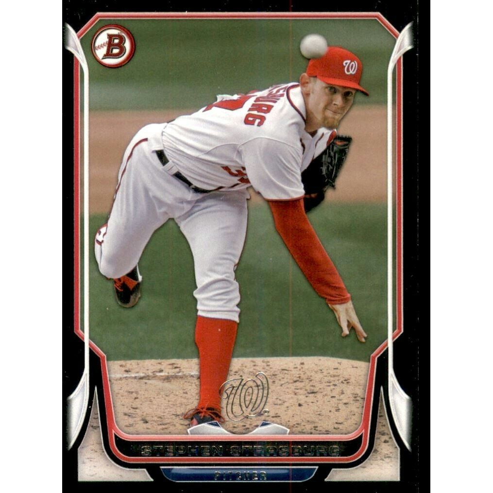 2014 Bowman Black Stephen Strasburg #213 Card: $18