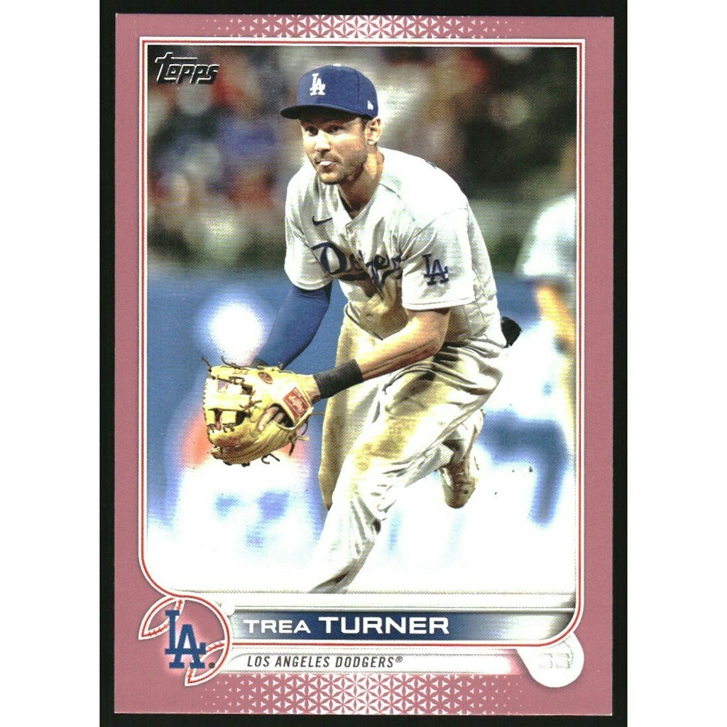 2022 Topps Mother's Day Pink Trea Turner #550 Card: $18 2022 Topps Mother's Day Pink Trea Turner #550 Card: $18