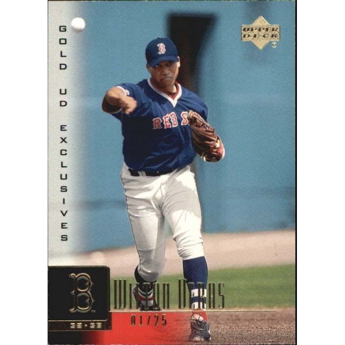 2001 Upper Deck Exclusives Gold Wilton Veras Trading Card: $22.50