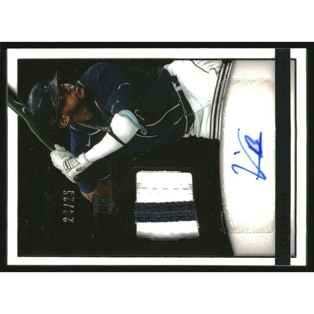 2022 Panini Chronicles Studio Black Vidal Brujan Material Signature Card /25: $13.50 2022 Panini Chronicles Studio Black Vidal Brujan Material Signature Card /25: $13.50
