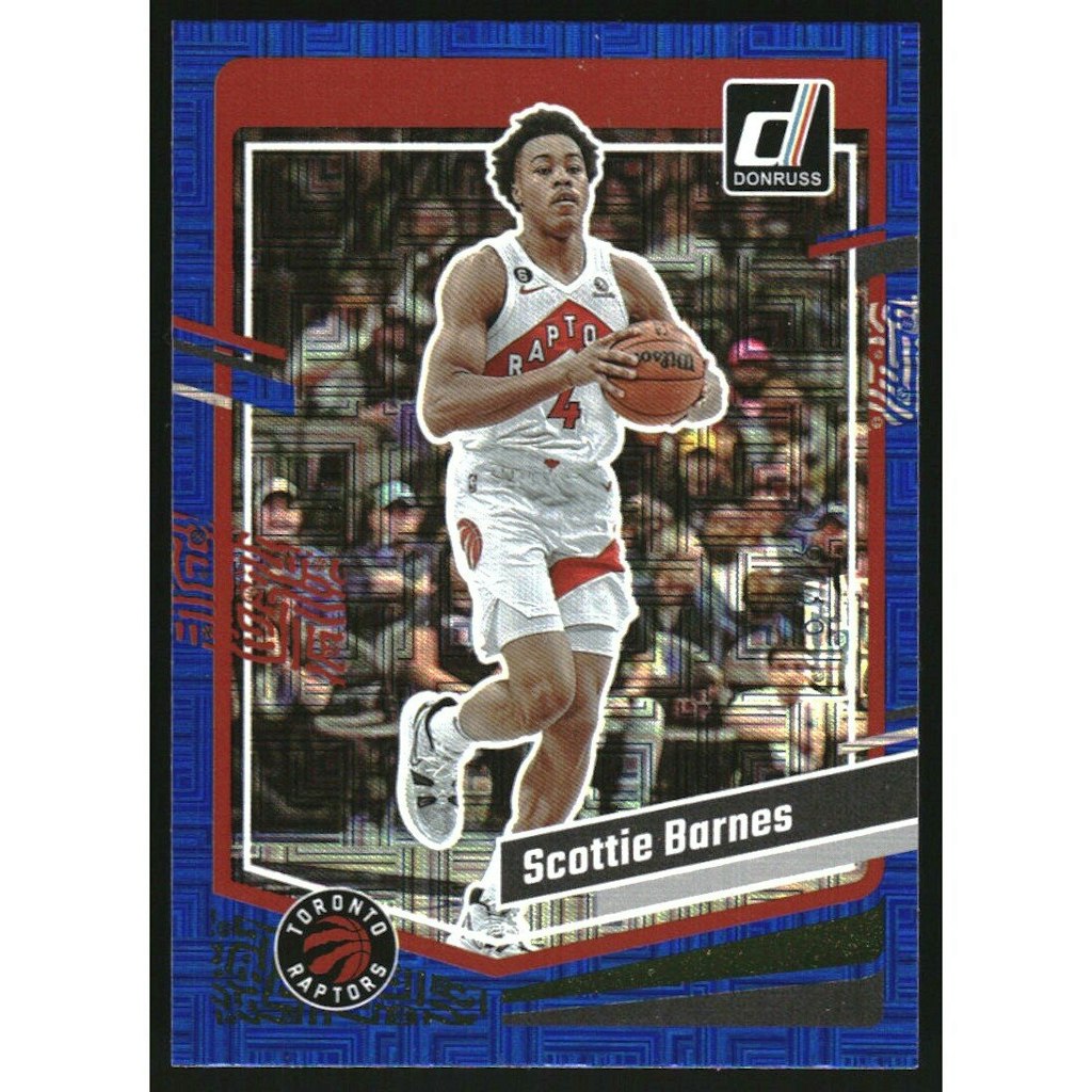 2023-24 Donruss Choice Blue Scottie Barnes #46 Trading Card: $10.80