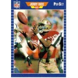 1988 Pro Set Test Jerry Rice Trading Card: $80 1988 Pro Set Test Jerry Rice Trading Card: $80