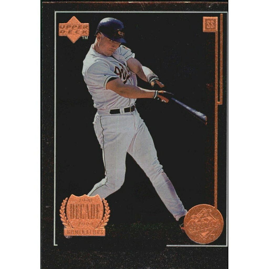 1999 Upper Deck 10th Anniversary Cal Ripken Jr. Trading Card: $10.50 1999 Upper Deck 10th Anniversary Cal Ripken Jr. Trading Card: $10.50