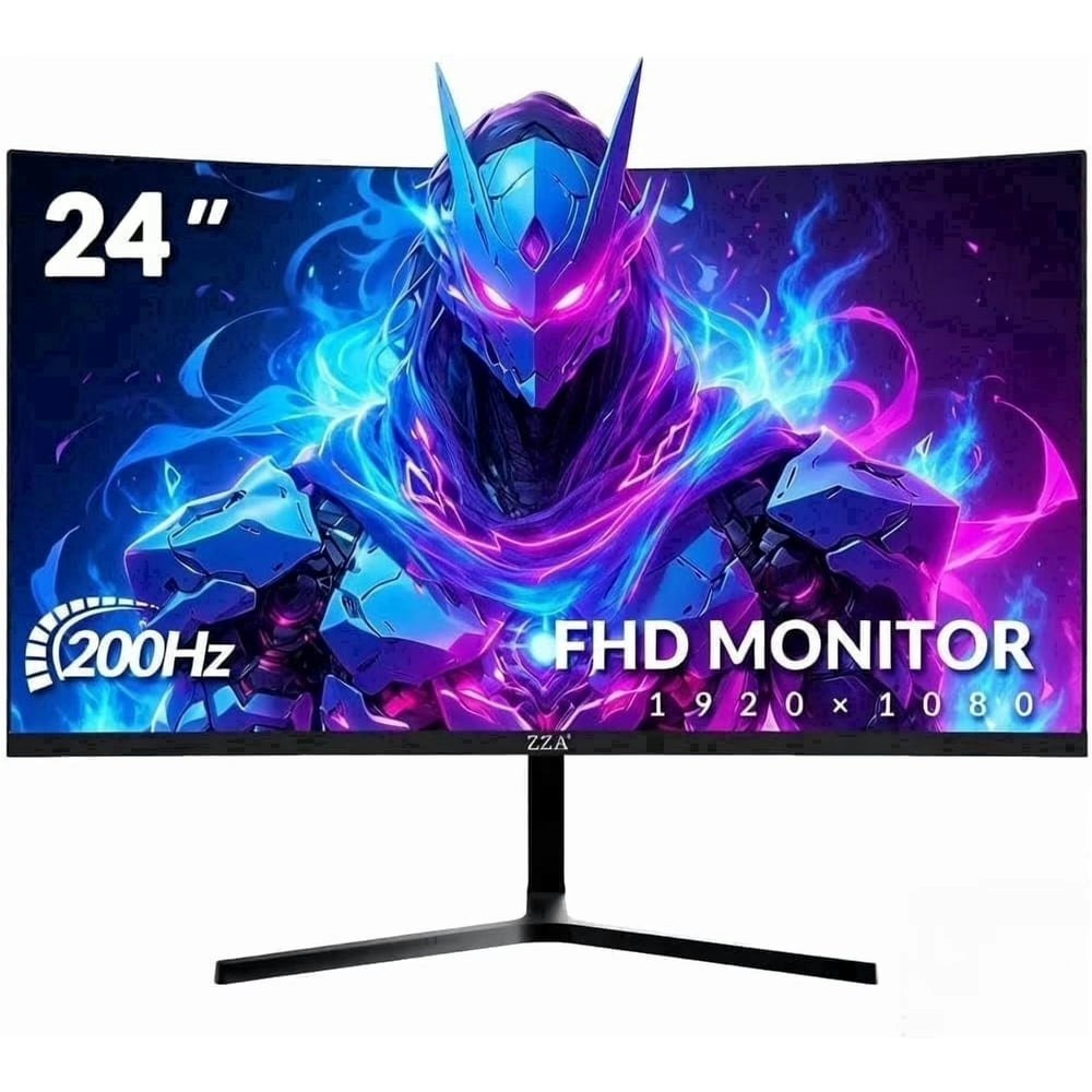 ZZA 24" 1080p FreeSync LED Curved Monitor: $87.99 ZZA 24" 1080p FreeSync LED Curved Monitor: $87.99