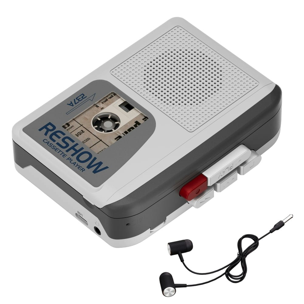 Reshow Portable Cassette Player and Recorder: $36.99 Reshow Portable Cassette Player and Recorder: $36.99