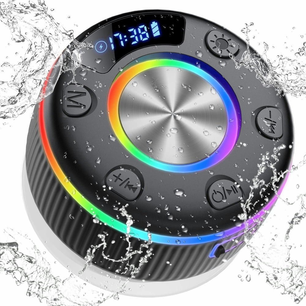 Portable Bluetooth Shower Speaker: $21.99 Portable Bluetooth Shower Speaker: $21.99