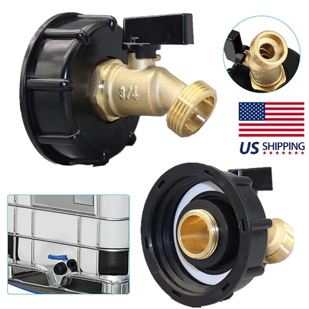 IBC Tote Water Tank Adapter for 275–330 Gallon Containers: $15.99 IBC Tote Water Tank Adapter for 275–330 Gallon Containers: $15.99