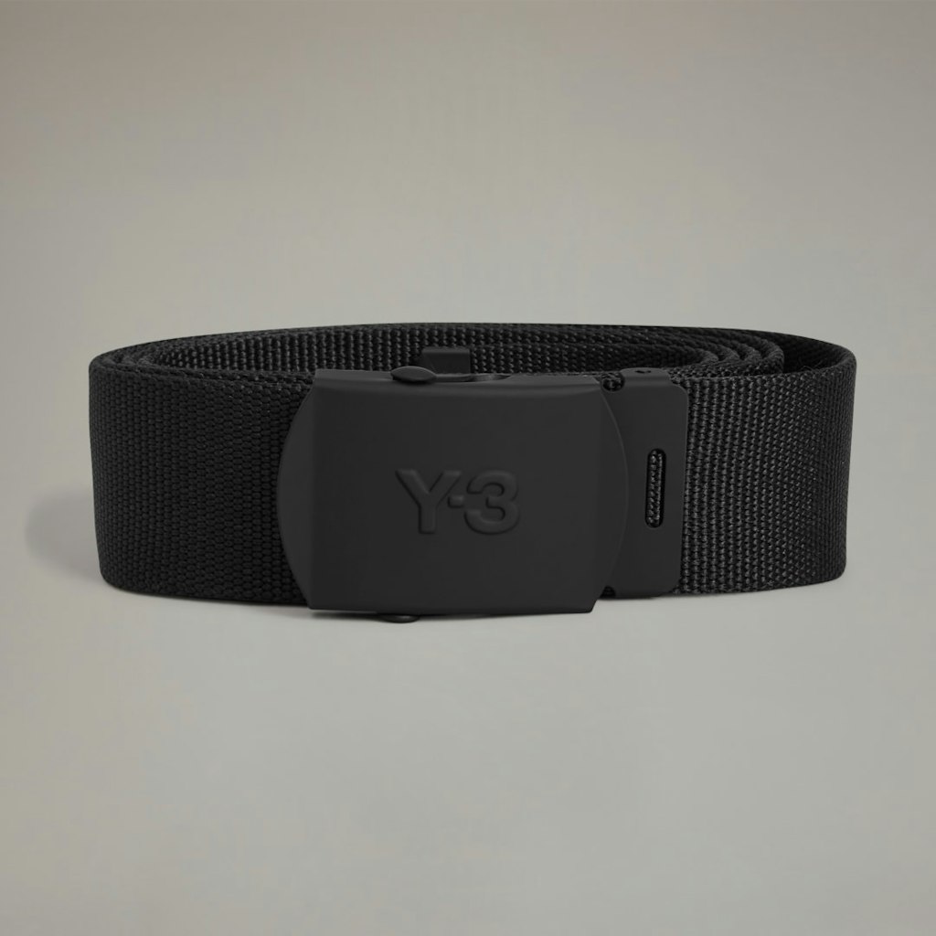 Y-3 Classic Logo Belt: $80 Y-3 Classic Logo Belt: $80