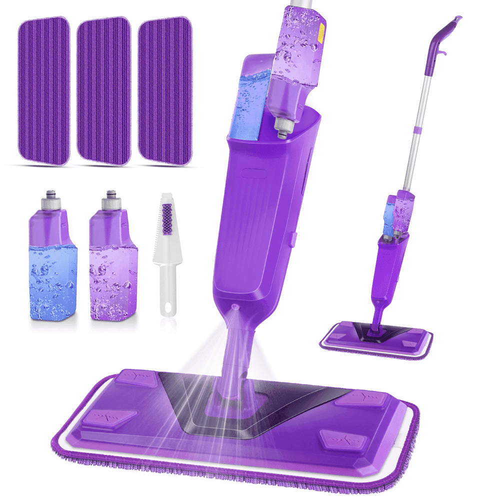 Myspri Spray Mop with 2 Refillable Bottles and 3 Microfiber Pads: $21.79 Myspri Spray Mop with 2 Refillable Bottles and 3 Microfiber Pads: $21.79
