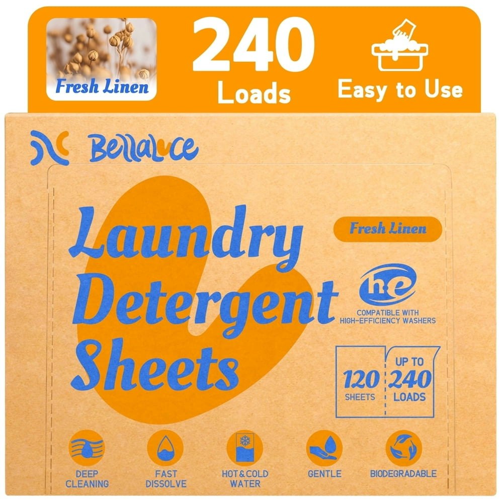 BellaLuce Laundry Detergent Sheets 240-Count: $11.69 BellaLuce Laundry Detergent Sheets 240-Count: $11.69
