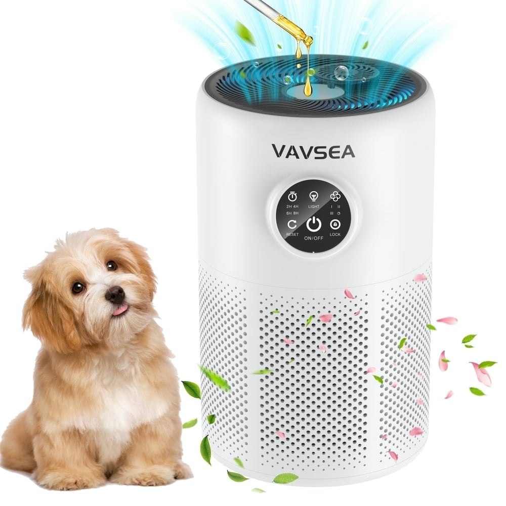 Vavsea 1,350 sq.ft. HEPA Air Purifier: $47.69 Vavsea 1,350 sq.ft. HEPA Air Purifier: $47.69