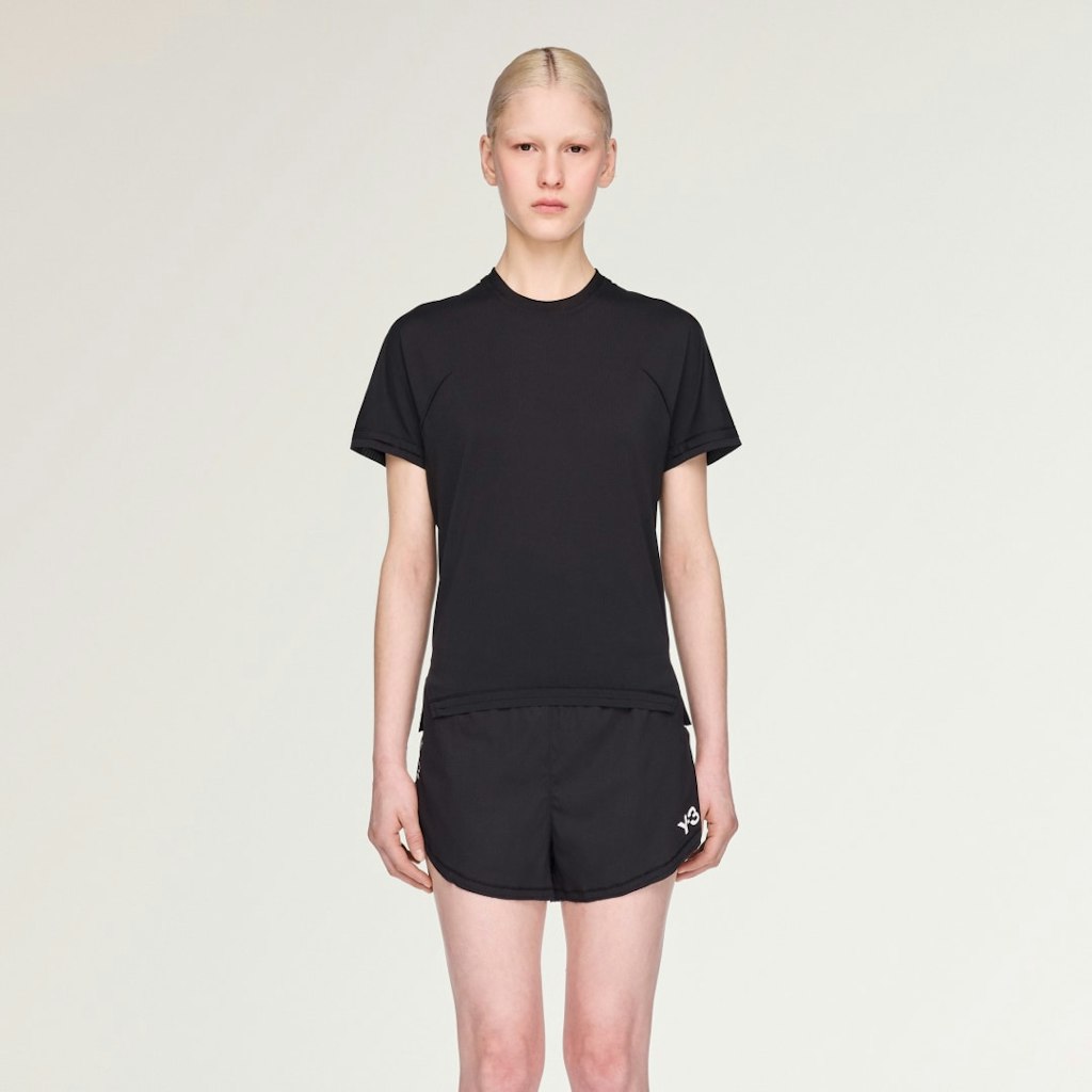 Y-3 Running Short Sleeve Tee: $120 Y-3 Running Short Sleeve Tee: $120