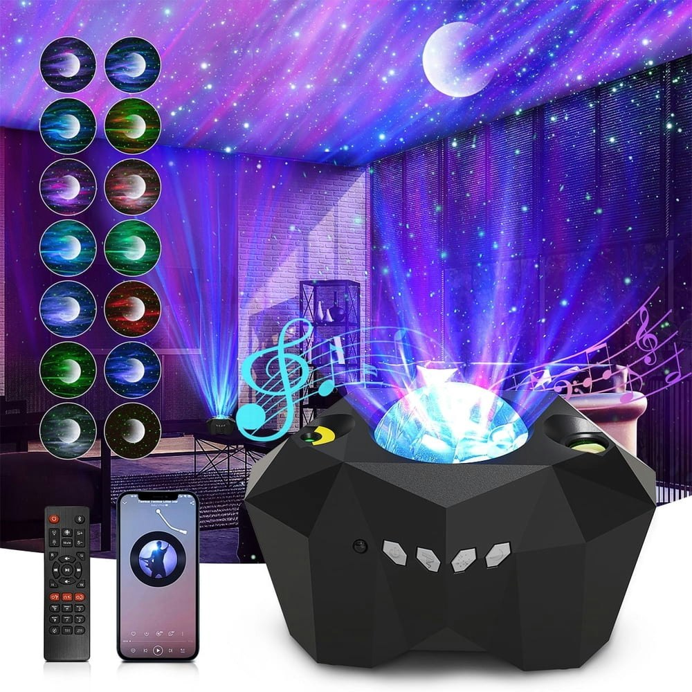 3-in-1 LED Galaxy Star Projector with Bluetooth Speaker: $29.99 3-in-1 LED Galaxy Star Projector with Bluetooth Speaker: $29.99