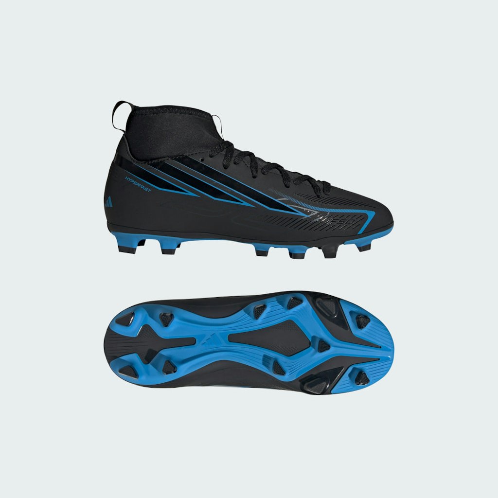 Adidas F50 Hyperfast Mid Firm/Multi-Ground Soccer Cleats for Kids: $50 Adidas F50 Hyperfast Mid Firm/Multi-Ground Soccer Cleats for Kids: $50