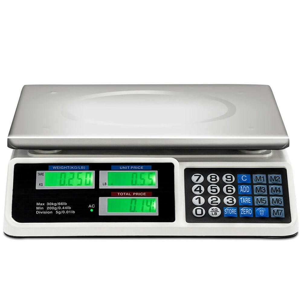Costway 66-lb Digital Price Computing Retail Scale: $39.47 Costway 66-lb Digital Price Computing Retail Scale: $39.47