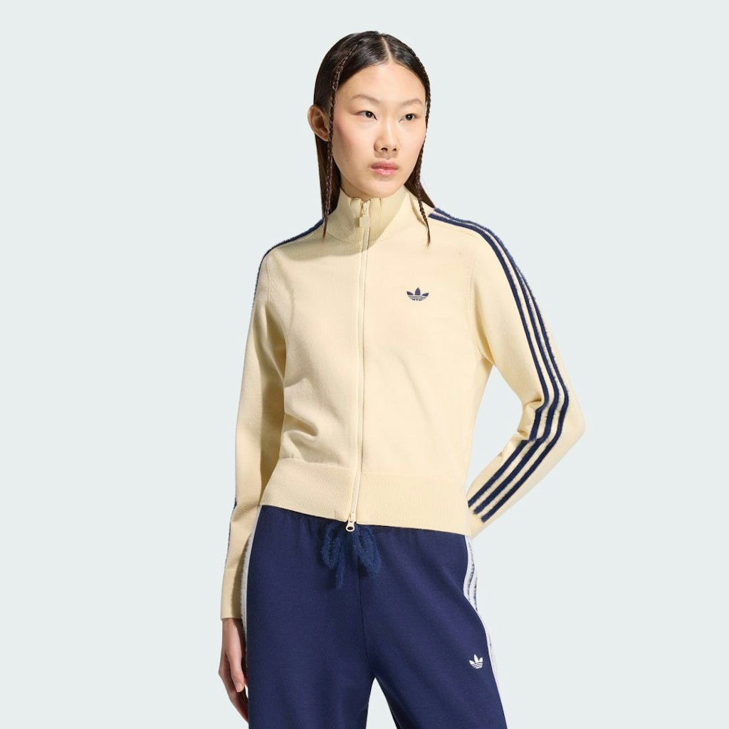 Adidas Firebird Knitted Track Top: $95 Adidas Firebird Knitted Track Top: $95