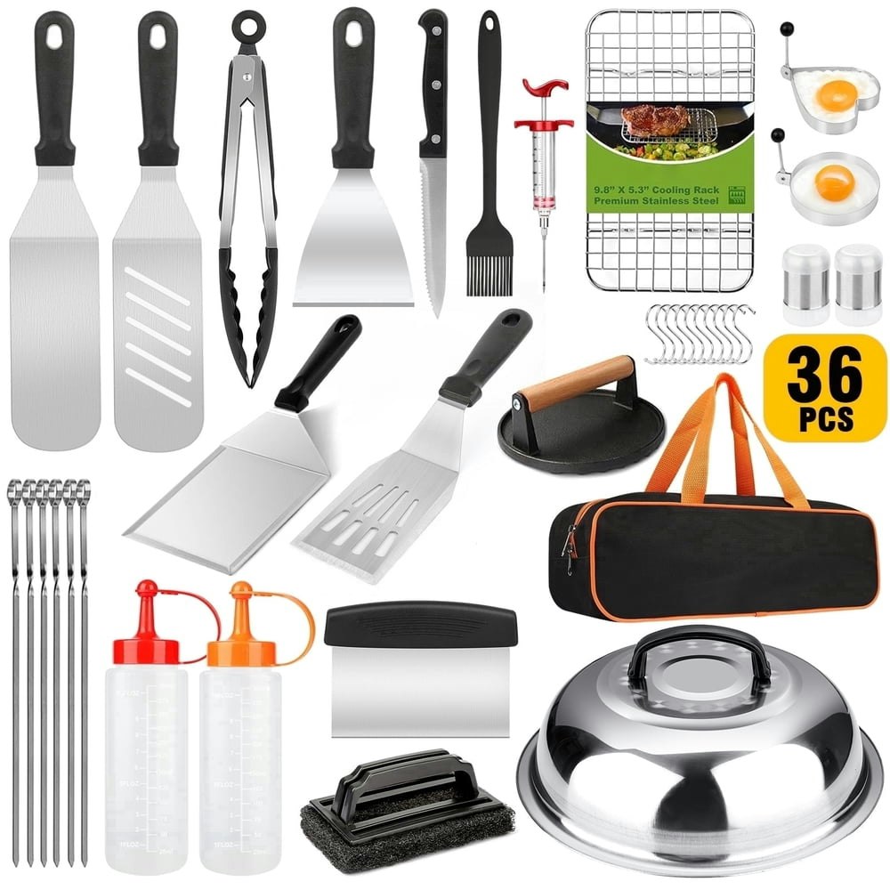 36-Piece Griddle Accessories Set: $28.99 36-Piece Griddle Accessories Set: $28.99