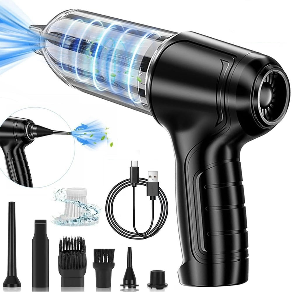 Kivdit 12,000Pa 3-in-1 Cordless Handheld Vacuum, Air Duster, and Pump: $17.99 Kivdit 12,000Pa 3-in-1 Cordless Handheld Vacuum, Air Duster, and Pump: $17.99