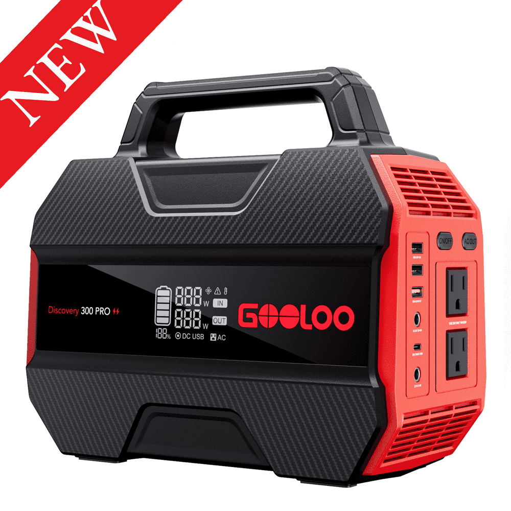 Gooloo Discovery 300 Pro 230Wh Portable Power Station: $169.99 Gooloo Discovery 300 Pro 230Wh Portable Power Station: $169.99