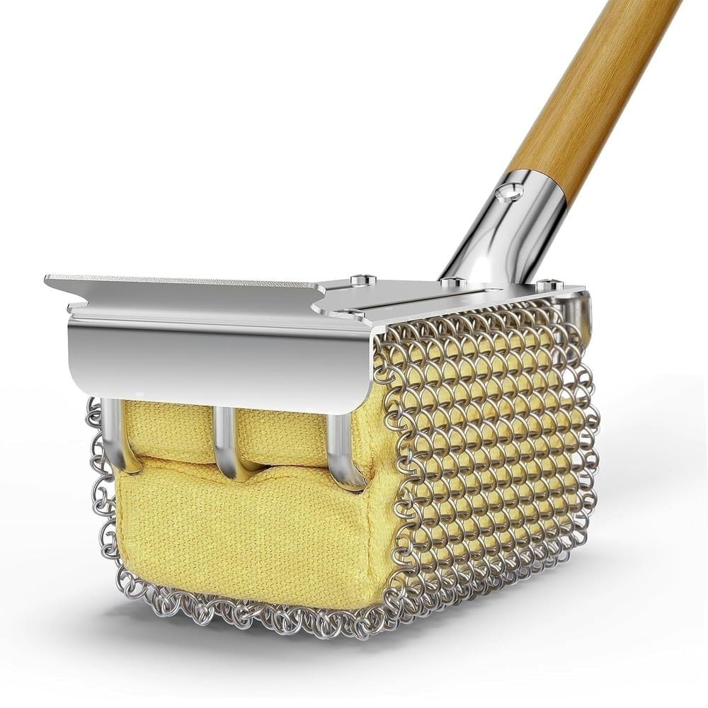 Rosaver 3-in-1 Steam Cleaning Grill Brush: $34.60