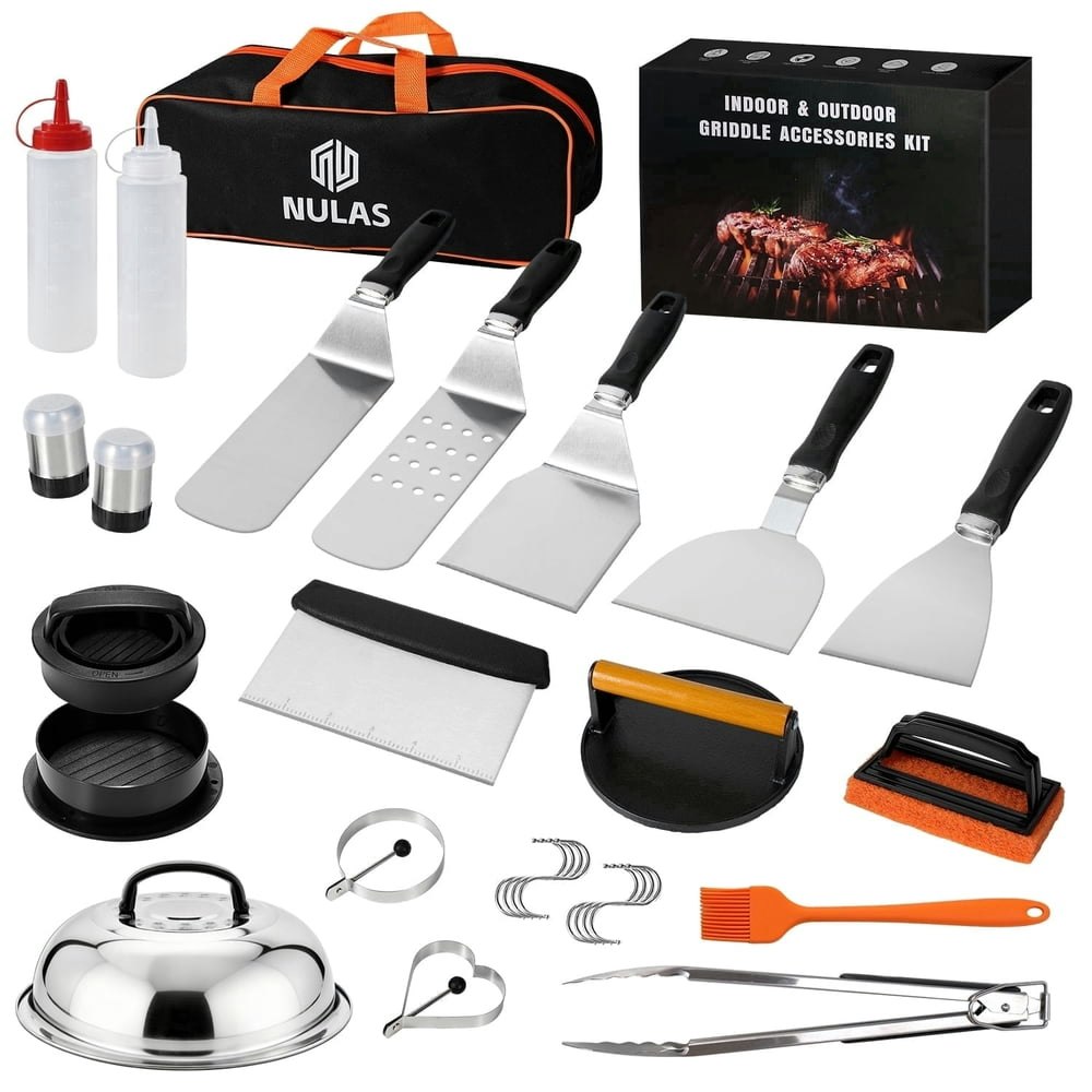 Nulas 27-Piece Griddle Accessories Kit: $29.99 Nulas 27-Piece Griddle Accessories Kit: $29.99