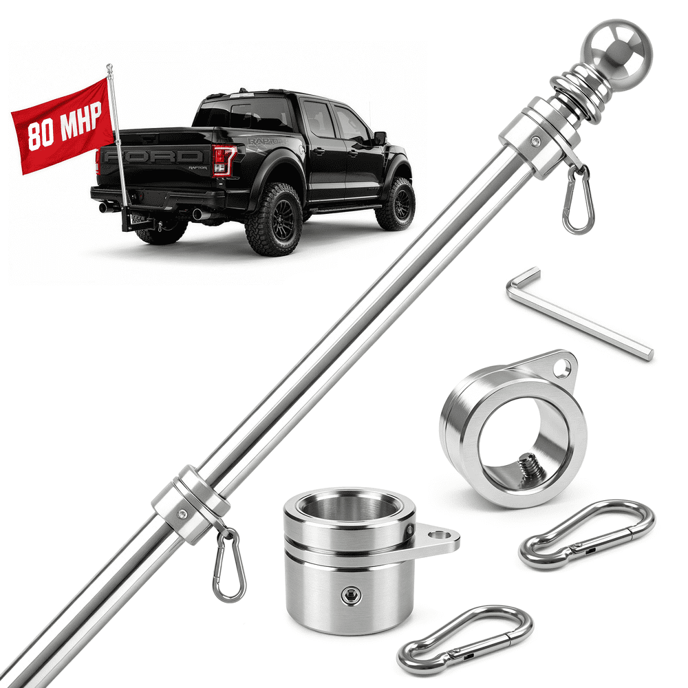 Fiason 5-Foot Stainless Steel Flag Pole: $30.61 Fiason 5-Foot Stainless Steel Flag Pole: $30.61