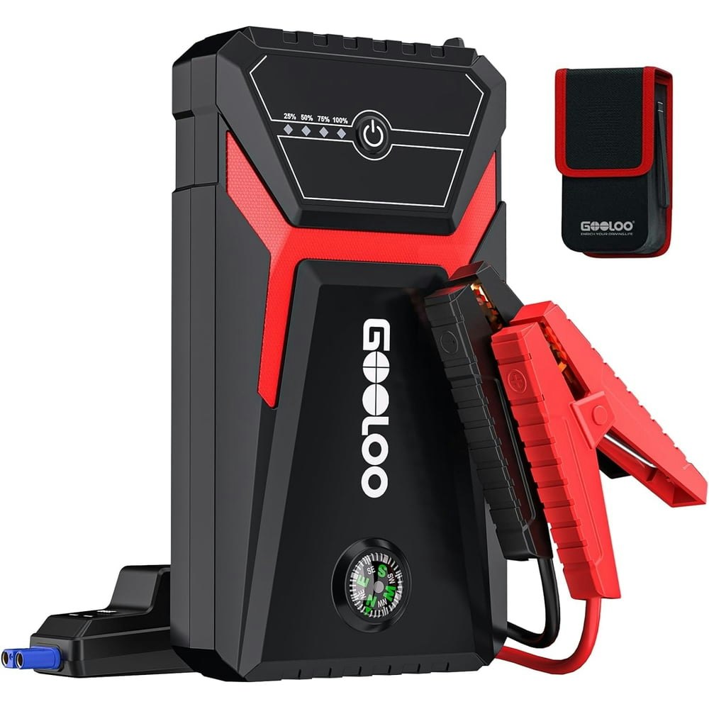 Gooloo GE1500 1,500A Car Battery Jump Starter: $38.99 Gooloo GE1500 1,500A Car Battery Jump Starter: $38.99