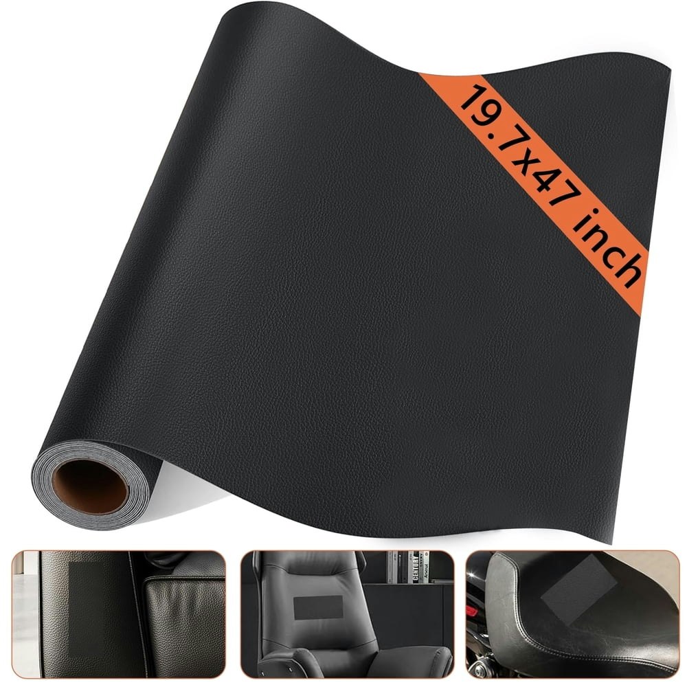 Fabulas 19.7" x 47" Self-Adhesive Leather Repair Patch: $12.99 Fabulas 19.7" x 47" Self-Adhesive Leather Repair Patch: $12.99
