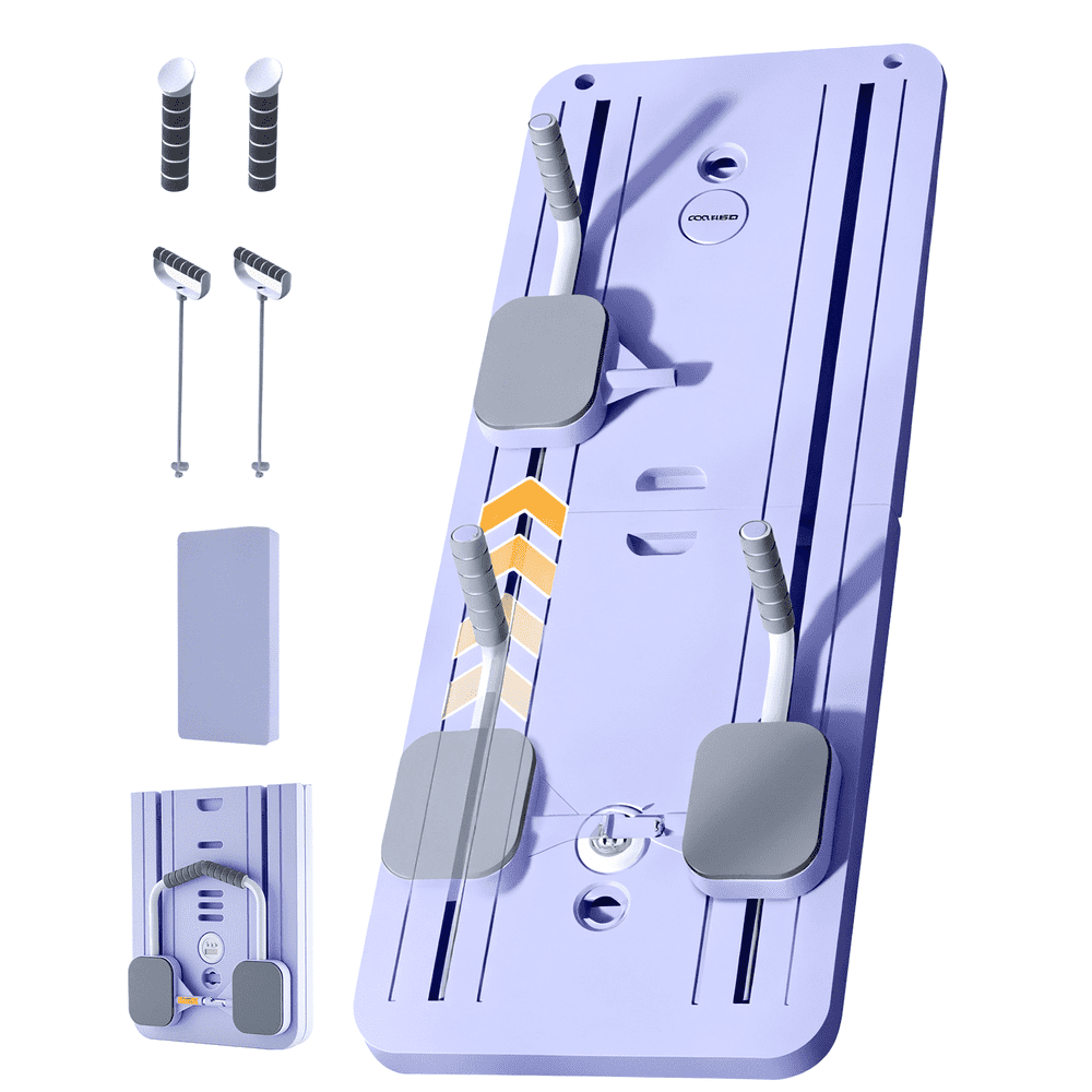 Syedee 7-in-1 Foldable Pilates Reformer Machine: $45.99 Syedee 7-in-1 Foldable Pilates Reformer Machine: $45.99