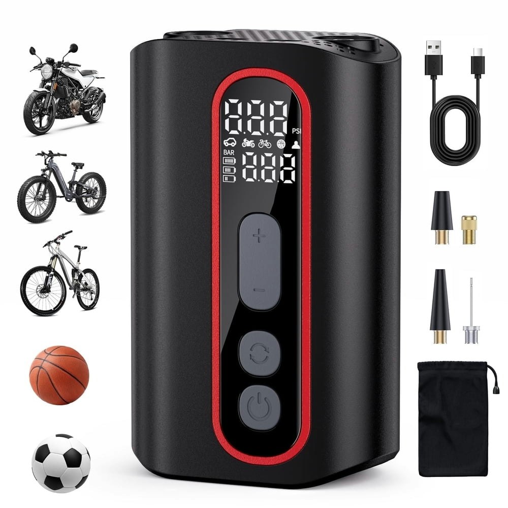 Rehottop 160-PSI Portable Bike Pump: $15.99 Rehottop 160-PSI Portable Bike Pump: $15.99