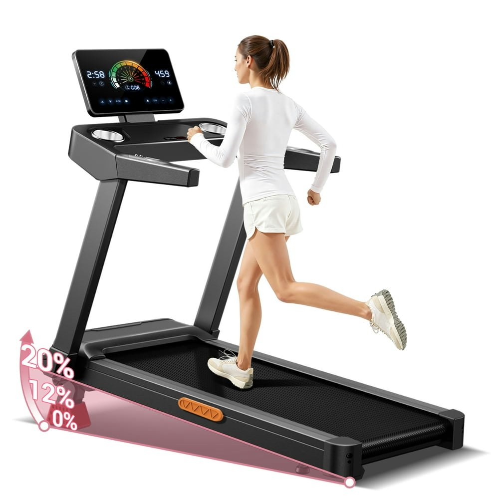Sonitu 3.5 HP Folding Treadmill: $224.09