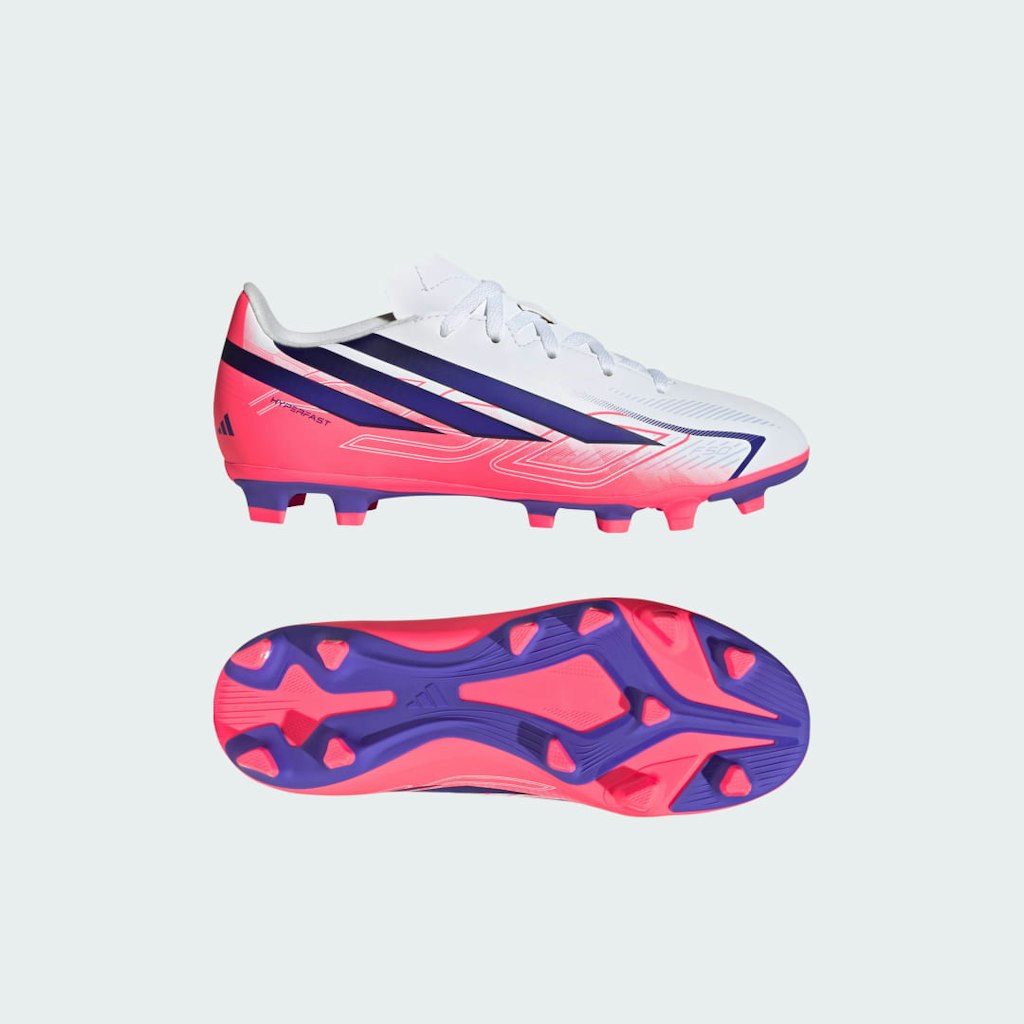 Adidas F50 Kids' Firm Ground Soccer Cleats: $50 Adidas F50 Kids' Firm Ground Soccer Cleats: $50