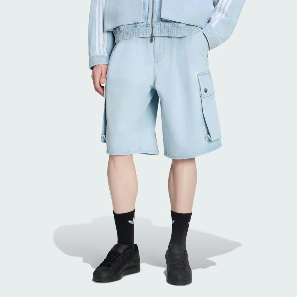 Adilenium Season 5 Denim Cargo Shorts: $75 Adilenium Season 5 Denim Cargo Shorts: $75