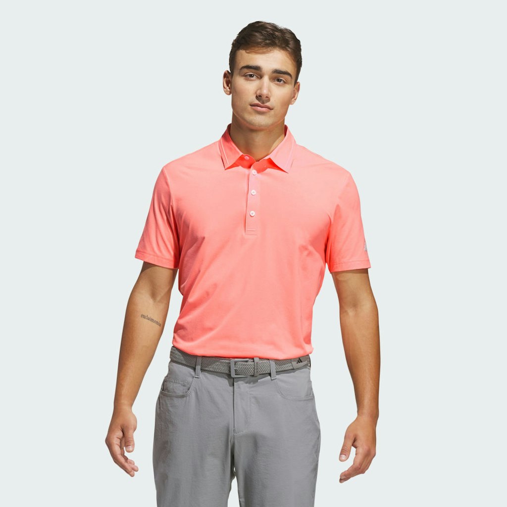 Adidas Ultimate365 Twistknit Tour Polo Shirt: $90