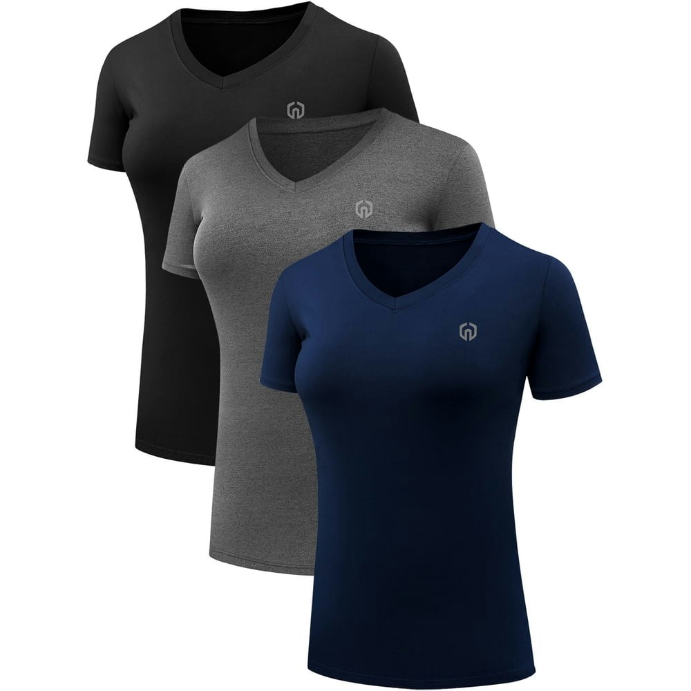 Neleus Women's Compression Yoga Shirt 3-Pack: $24.99 Neleus Women's Compression Yoga Shirt 3-Pack: $24.99