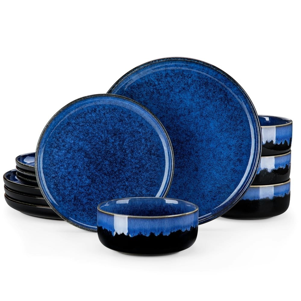 Malacasa 12-Piece Stoneware Dinnerware Set: $47.99