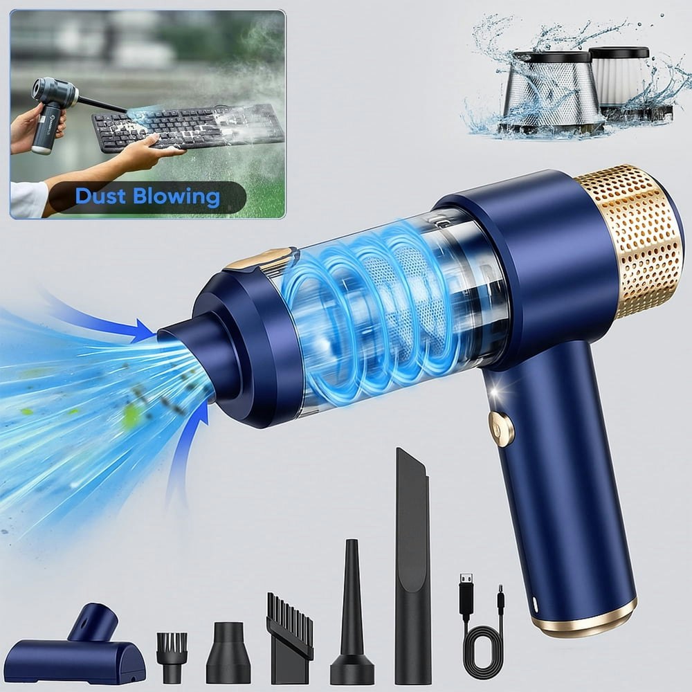 Tikbbrmg Cordless Handheld Car Vacuum Cleaner: $20.69 Tikbbrmg Cordless Handheld Car Vacuum Cleaner: $20.69
