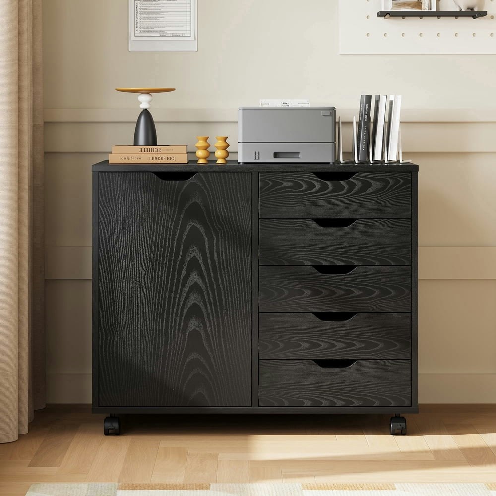 Galaxhero 5-Drawer Mobile Storage Cabinet: $83.99