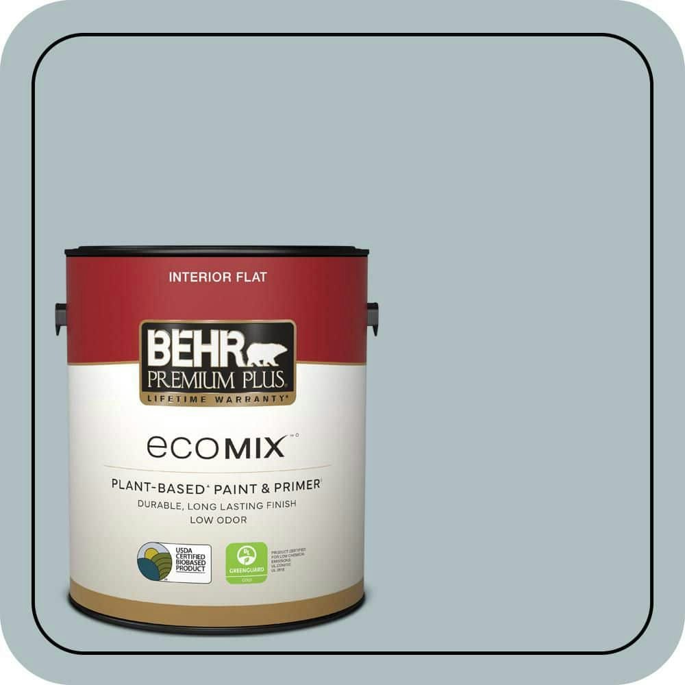 Arctic Ocean Flat Plant-Based Interior Paint and Primer 1-Gallon: $38.98 Arctic Ocean Flat Plant-Based Interior Paint and Primer 1-Gallon: $38.98