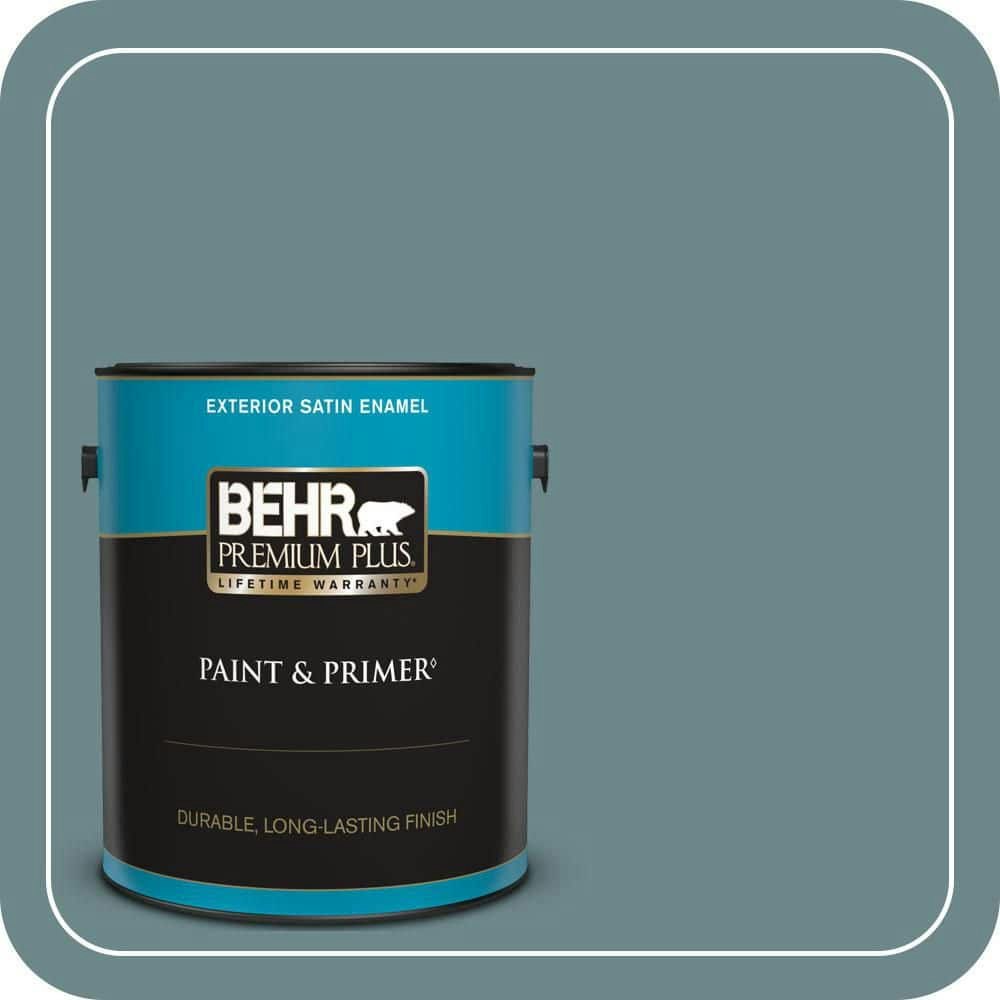 Winter in Paris Satin Enamel Exterior Paint & Primer 1-Gallon: $49.98 Winter in Paris Satin Enamel Exterior Paint & Primer 1-Gallon: $49.98