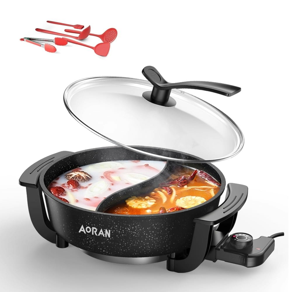 Aoran 6-Liter Electric Hot Pot: $37.79